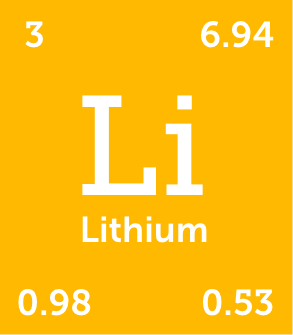 Lithium element